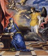 El Greco The Annuciation oil painting reproduction